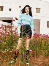 Women's Knit Sweater with Mohair